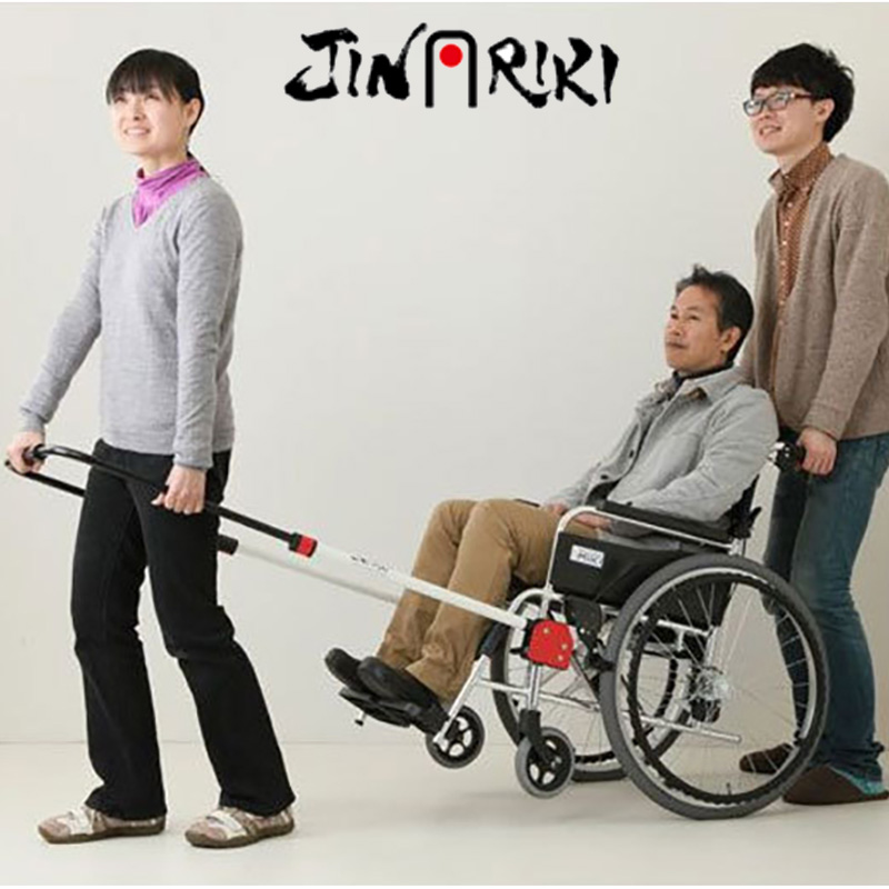 【商品紹介】けん引式 車いす補助装置 JINRIKI(じんりき)