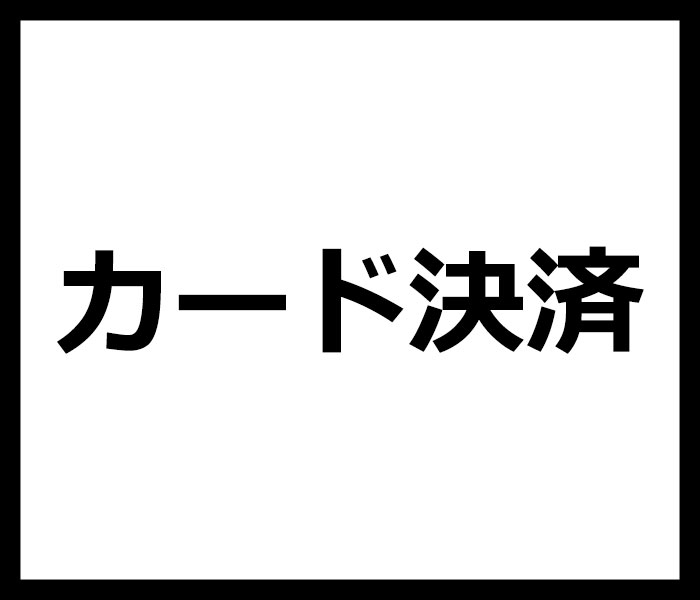 【商品紹介】クレジットカード決済用