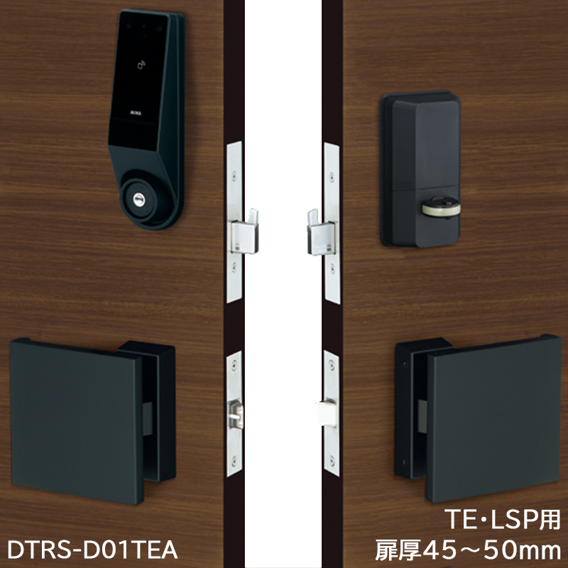 【商品紹介】MIWA 電動サムターンユニット DTRS2smart 1ロック DTRS-D01TEA-BK DT45〜50