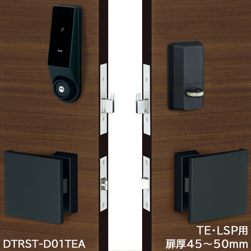 【商品紹介】電動サムターンユニット DTRS2smart 自動施錠 1ロック DTRST-D01TEA-BK DT45〜50