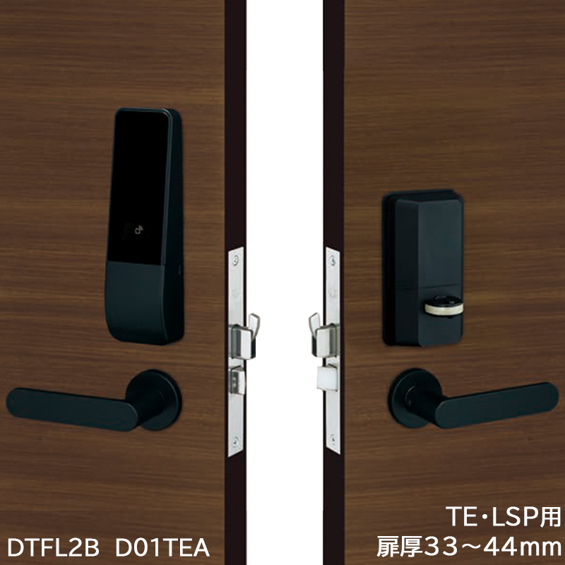 【商品紹介】MIWA 電池式電動サムターンユニット PiACK2 smart DTFL2BD01TEA DT33〜44 BK