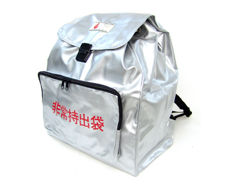 【商品紹介】日本防炎協会認定品 非常持出袋 リュック型 ビッグサイズ