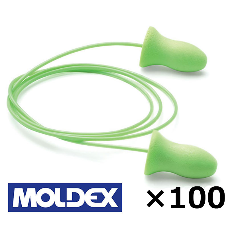 耳栓(耳せん)MOLDEX モルデックス メテオ紐付6970 100個入り