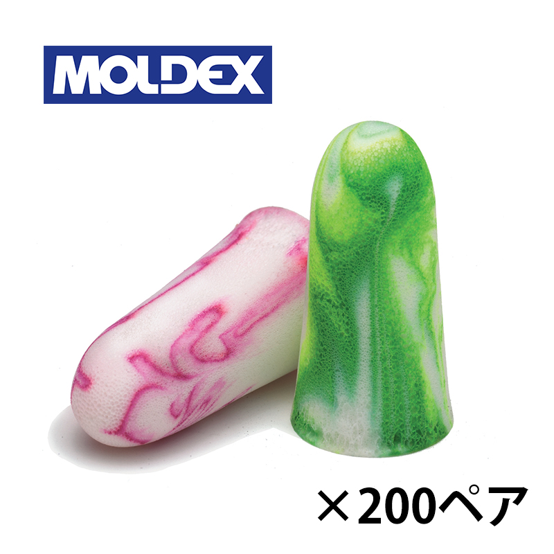 【商品紹介】耳栓(耳せん)MOLDEX モルデックス スパークプラグ 6604 200組