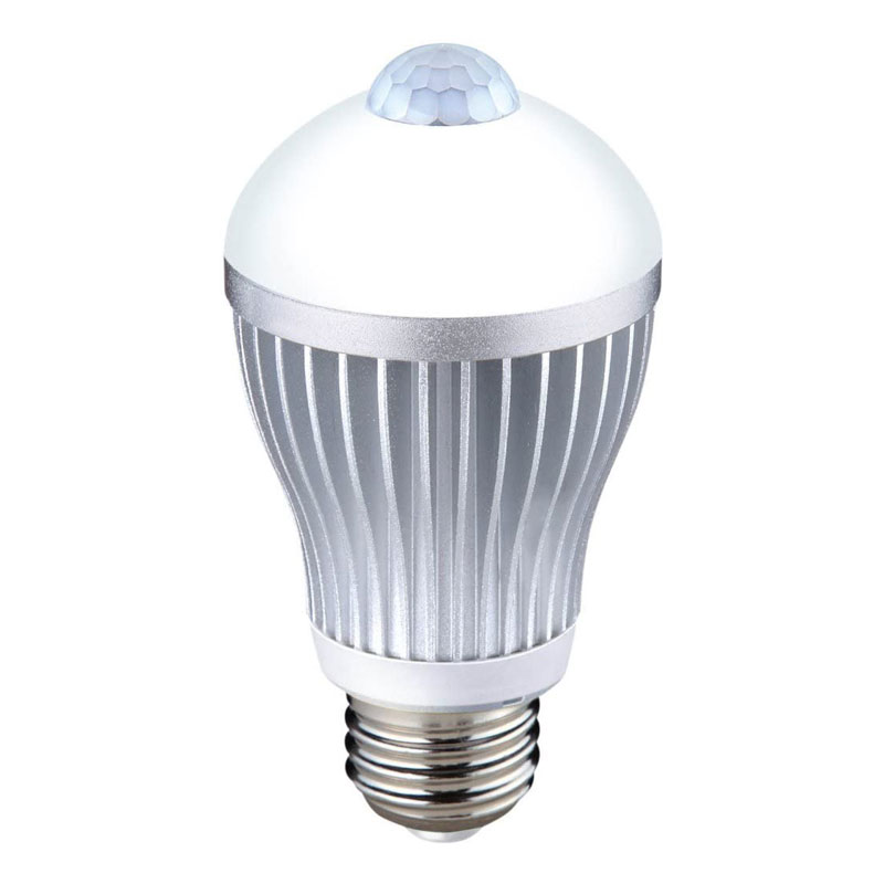 【商品紹介】【アウトレット特価】人センサー付LED電球40型 S-LED40 昼白色(N)